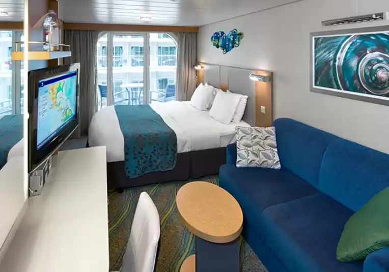 Cabina con vista su Boardwalk e balcone