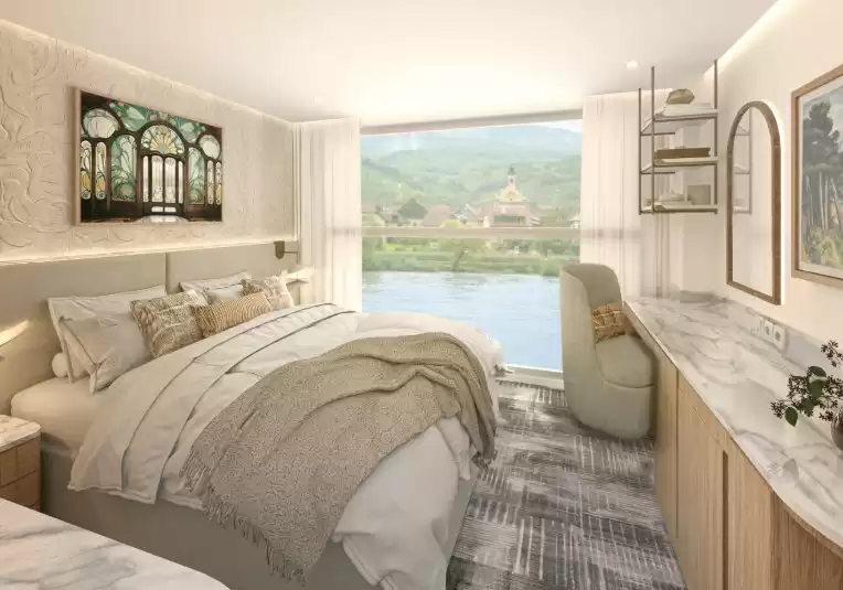 Cabina con balcone infinite