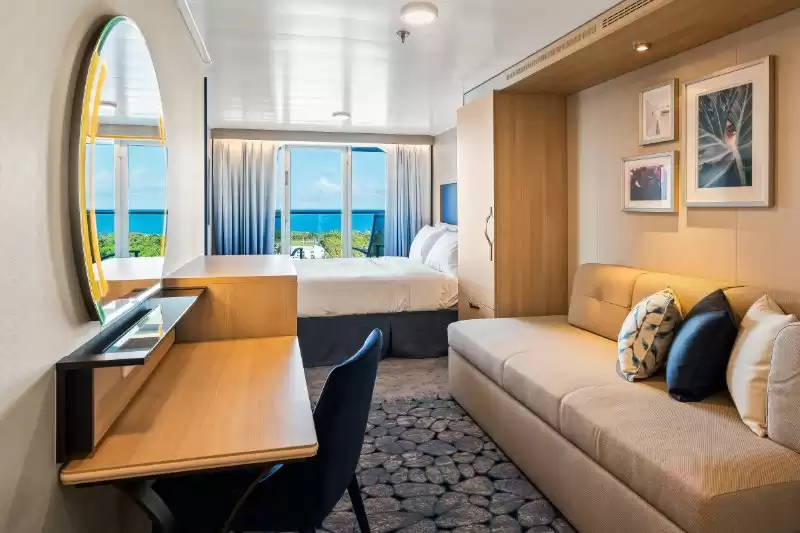 Cabina con balcone garantita